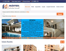 Tablet Screenshot of maffer.com.br